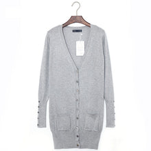 Women's Long Sleeve Sweater Coat Knitwear Cardigan Jacket Ladies Tops Knitted SM6