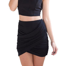 Women's Pleated Stretch Tight Sexy Bodycon Bandage Mini Skirt Short Pencil Skirts SM6