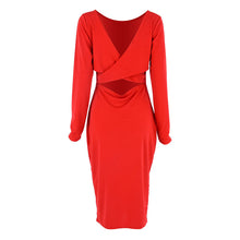 Women's Sexy Bandage Slim Dress Bodycon Evening Party Short Knee Dresses SM6