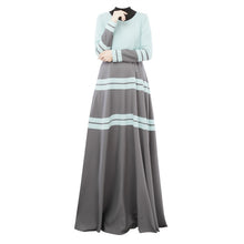 Women's Vintage Kaftan Abaya Jilbab Islamic Muslim Long Sleeve Maxi Dress PY3 SM6