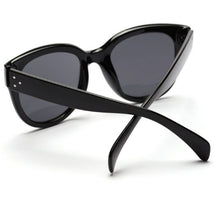 Womens Men UV 400 Rivet Sunglasses Plastic Frame Round Shades Oversized EyewearSM6