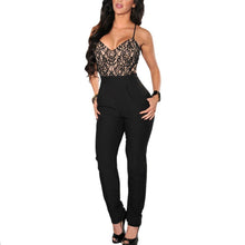 Womens V Neck Backless Leopard Pants Evening Jumpsuit Overall Bodysuit RomperSM6