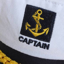 Yacht Captain Navy Marine Skipper Ship Sailor Military Nautical Hat Cap White SM6