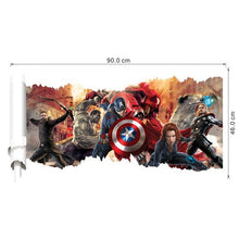 avengers age of ultron movie wall sticker kids bedroom decoration 1456 adesivo de paredes diy print mural art home decal poster SM6