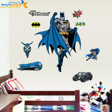 boy 3d stickers zooyoo9910 nursery wall art design home decor cartoon hot movie sticker boy room wall decal best selling 4.0 SM6