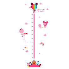 cartoon movie minnie mouse growth chart wall art decals living room home decorations diy stickers kids gift height measure chart SM6