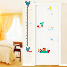 cartoon movie minnie mouse growth chart wall art decals living room home decorations diy stickers kids gift height measure chart SM6