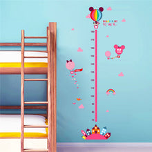 cartoon movie minnie mouse growth chart wall art decals living room home decorations diy stickers kids gift height measure chart SM6