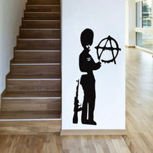 character Gun  NEW Bedroom Living Room Backdrop Removable Waterproof Vinyl wallpaper home decoration wall sticker SM6