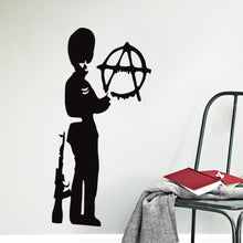 character Gun  NEW Bedroom Living Room Backdrop Removable Waterproof Vinyl wallpaper home decoration wall sticker SM6