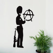 character Gun  NEW Bedroom Living Room Backdrop Removable Waterproof Vinyl wallpaper home decoration wall sticker SM6