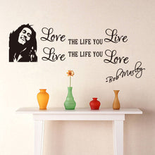 character Love  NEW Bedroom Living Room Backdrop Removable Waterproof Vinyl decoration love wall stickers home decor SM6