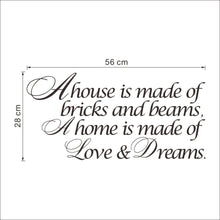 characters love  NEW Bedroom Living Room Backdrop Removable Waterproof Vinyl home decoration wall stickers art SM6