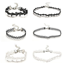 charm Korean Style Neckb  Black Lace Collar Short Choker Necklace   Bracelets Women's jewelry SM6