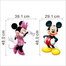 classical mouse cartoon Wall Stickers for kids room decorations movie wall art removable pvc comic animal decals zooyoo1437 SM6