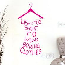 clothes tree wall stickers wardrobe decorations 8327. diy home decals vinyl art room mural posters adesivos de paredes 4.5 SM6