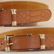 designer belts women high quality crocodile striped belt thin belt women leather fringe belt ceinture femme#102 SM6