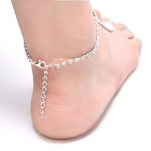 Barefoot beach s als Bridal wedding diamante anklet foot jewellery crystal chain anklets SM6