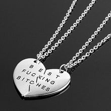 for Women Chic Best Bitches Best Friend Forever 2 Piece Break Heart Pendant Necklace Good Gifts SM6