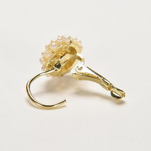 for Women Girls Wedding Ear Cuff Gold Plated Piercing Jewelry  Round Imitation Pearl Beads Stud Earrings SM6
