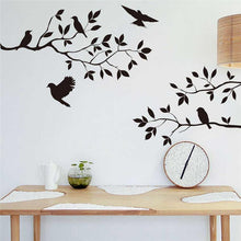 black tree branch wall stickers wall stickers of birds or home decor wall art decor SM6