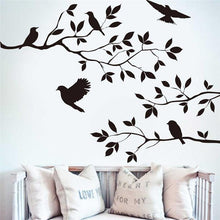 black tree branch wall stickers wall stickers of birds or home decor wall art decor SM6