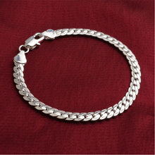 silver snake 5 mm Width bracelet bangle Jewelry crystal trendy men bracelets  SM6