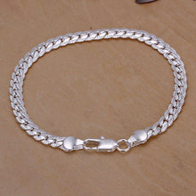 silver snake 5 mm Width bracelet bangle Jewelry crystal trendy men bracelets  SM6
