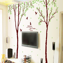(three spelling) tree large sitting room adornment wall stickers in the background Combination can be repeatedly used SM6